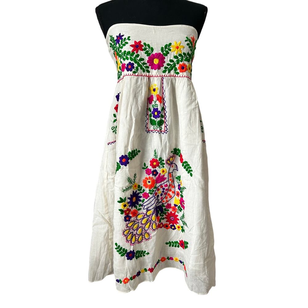 Custom Made Strapless Sundress NWOT